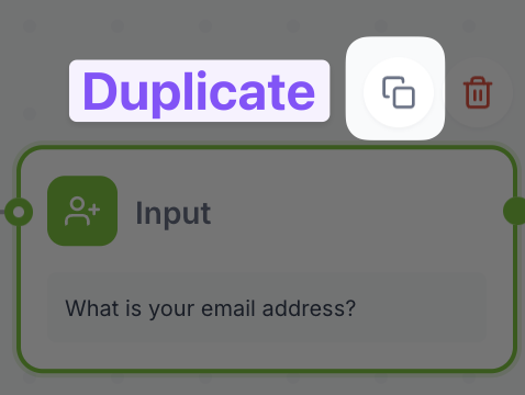 Duplicate Node Button